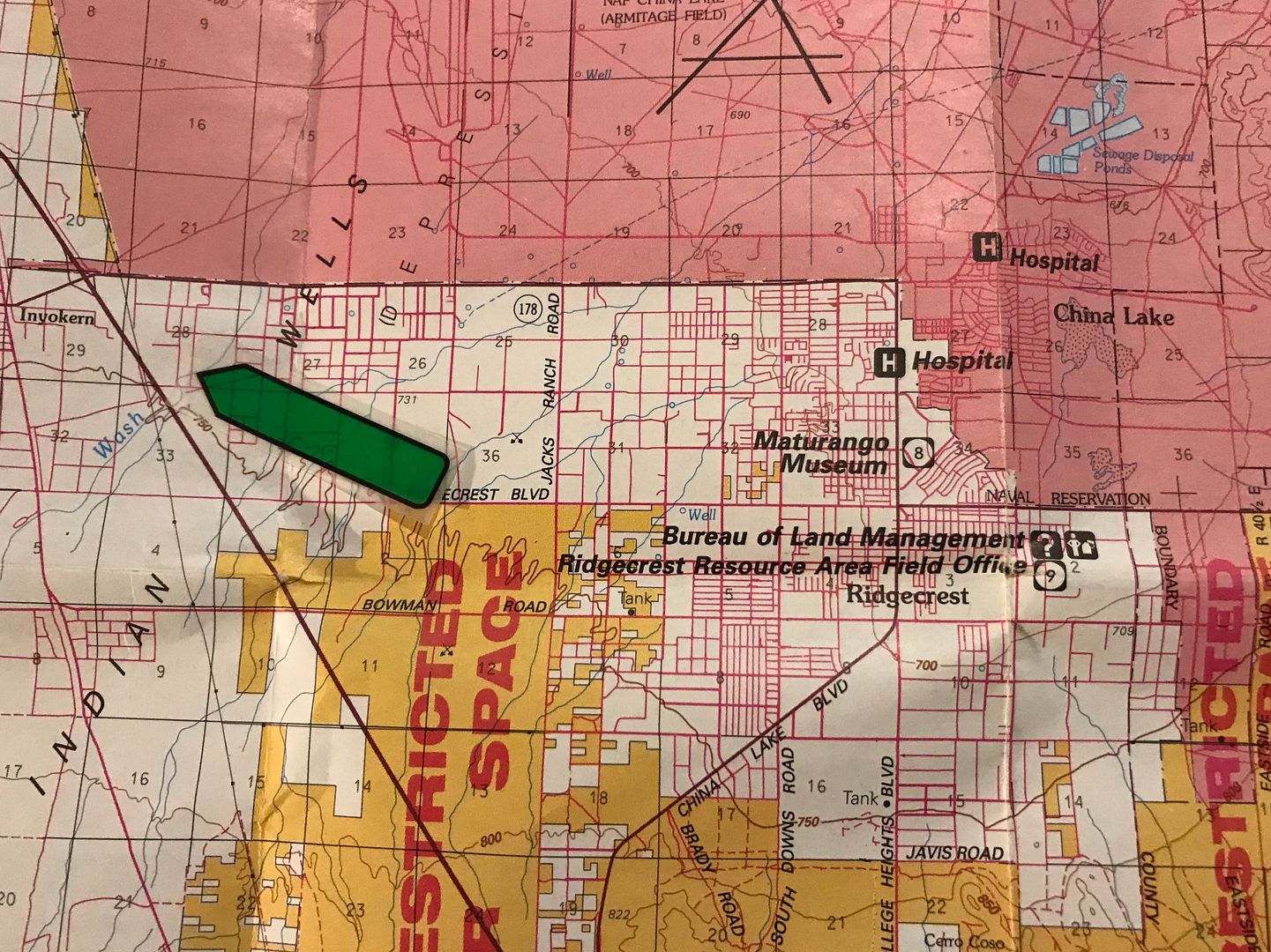 China Lake Acres Hilton Creek